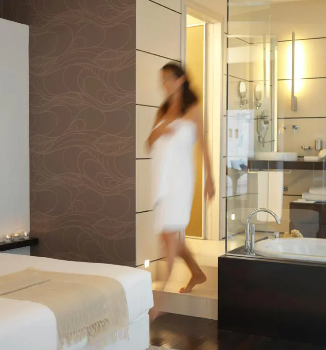 Un dettaglio degli spazi family dell'Hotel Dory